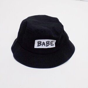 handmade bucket hat with patches 90's y2k babe